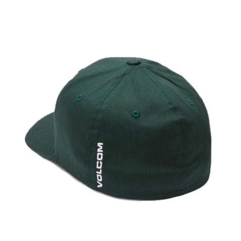 Volcom Full Stone Flexfit Hat Cedar Green Back