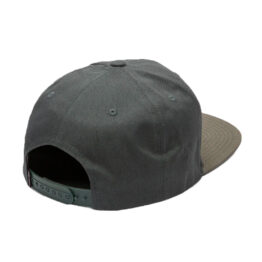 Volcom Quarter Twill Snapback Hat Cedar Green