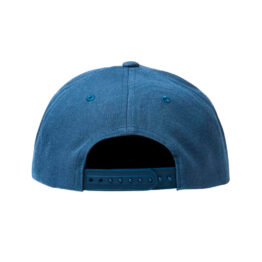 Brixton Crest C MP Snapback Hat Indie Teal Washed Navy