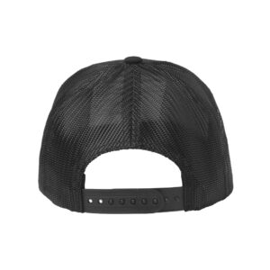 Brixton Thornton x C MP Trucker Snapback Hat Black Black