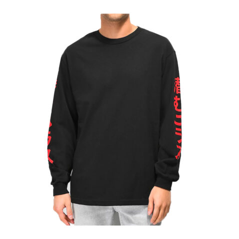 Lurking Class X Mr Trucks Lurker Long Sleev T-Shirt Black Front