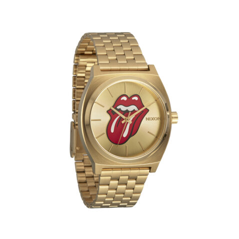 NIXON x Rolling Stones Time Teller Gold Gold 2