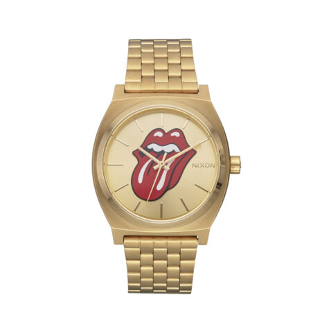 NIXON x Rolling Stones Time Teller Gold Gold 1
