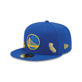 New Era 59Fifty Golden State Warriors Identity Fitted Hat Royal Blue
