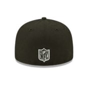 New Era 59Fifty Las Vegas Raiders Identity Fitted Hat Black Back