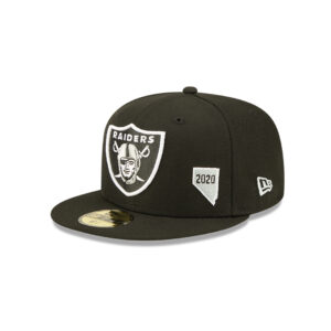New Era 59Fifty Las Vegas Raiders Identity Fitted Hat Black