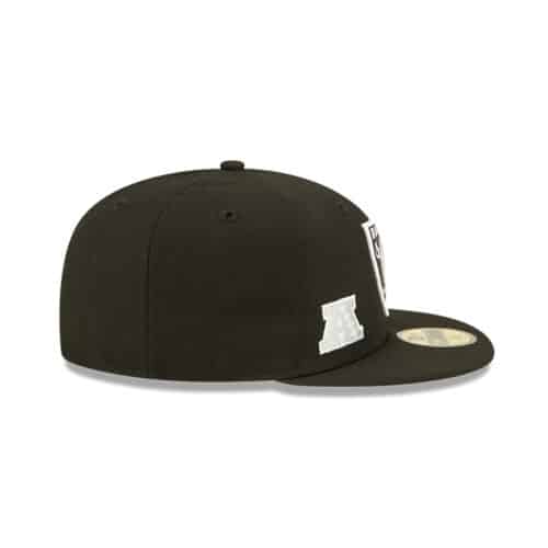 New Era 59Fifty Las Vegas Raiders Identity Fitted Hat Black Right