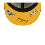 New Era 59Fifty Oakland Athletics Identity Fitted Hat Dark green Undervisor
