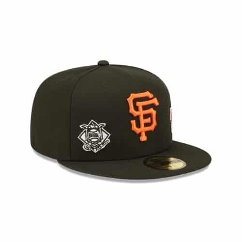 New Era 59Fifty San Francisco Giants Identity Fitted Hat Black Right Front