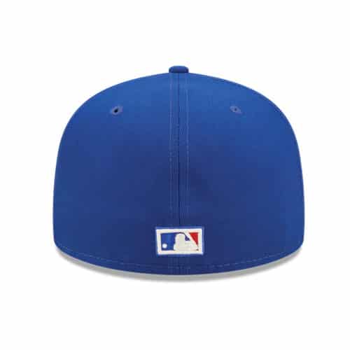 New Era 59Fifty Toronto Blue Jays Watercolor Floral Fitted Hat Royal Blue Back