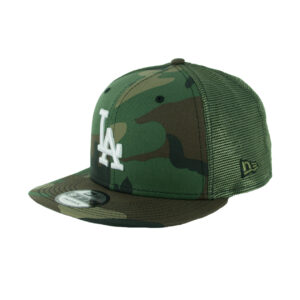 New Era 9Fifty Los Angeles Dodgers Trucker Snapback Hat Camo
