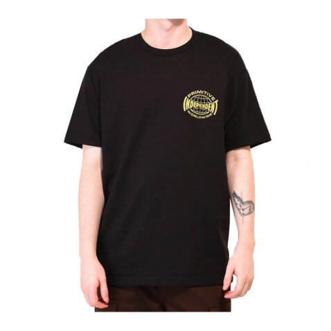 Primitive Global Short Sleeve T-Shirt Black