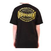 Primitive Global Short Sleeve T-Shirt Black Back