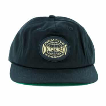 Primitive x Independent Global Snapback Hat Black