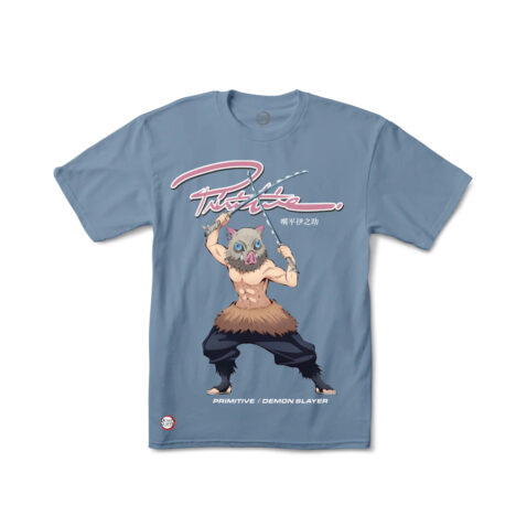 Primitive x DS Inosuke Short Sleeve T-Shirt Slate