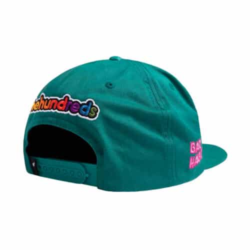 The Hundreds Froots Snapback Hat Turquoise Back