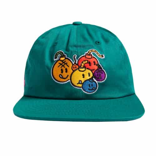 The Hundreds Froots Snapback Hat Turquoise Front