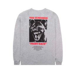 The Hundreds Raging Long Sleeve T-Shirt Athletic Heather
