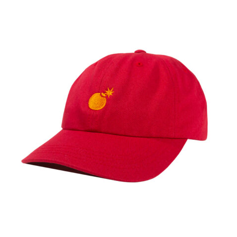 The Hundreds Solid Bomb Dad Hat Burgundy