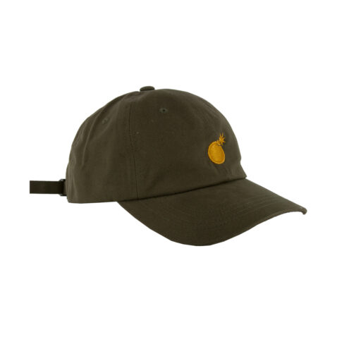 The Hundreds Solid Bomb Dad Hat Olive Left Front