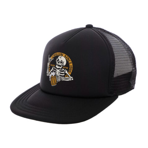 Vans Chillin Trucker Snapback Hat Black