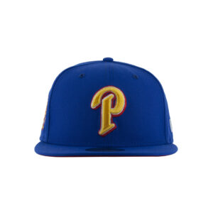 New Era x Billion Creation x Rally Caps 59Fifty San Diego Padres PHILIPPINES P Logo Blue Gold Fitted Hat