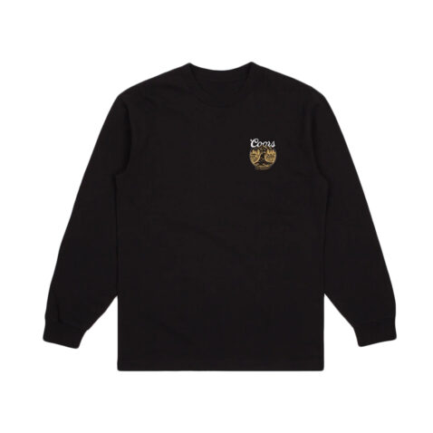 Brixton x Coors Rocky Long Sleeve T-Shirt Black 2