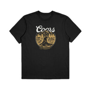 Brixton x Coors Rocky Short Sleeve T-Shirt Black 1