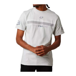 FOX Efekt Short Sleeve Premium T-Shirt Light Grey