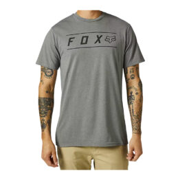 FOX Pinnacle Short Sleeve T-Shirt Heather Graphite