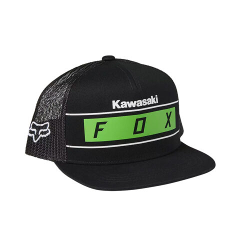 Fox Kawi Stripes Snapback Hat Black