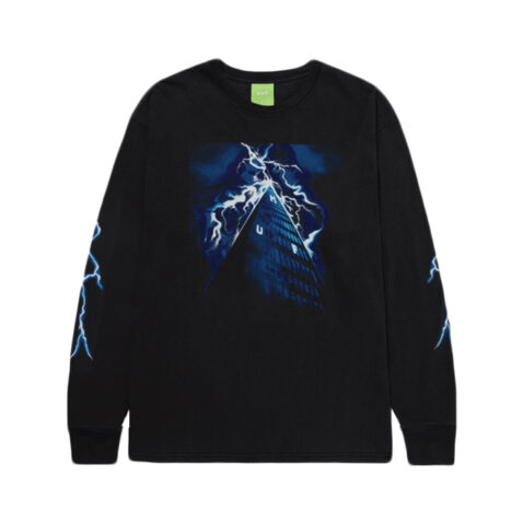 HUF Triangle Of Terror Long Sleeve T-Shirt Black