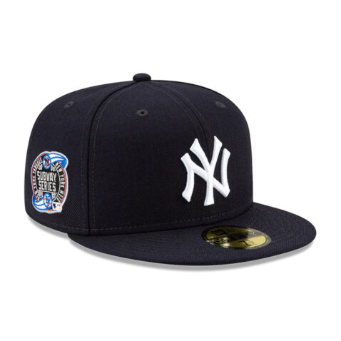 New Era 59FIFTY New York Yankees Subway Series Side Patch Fitted Hat Dark Navy 2