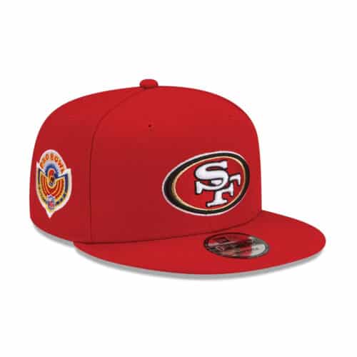 New Era 59FIFTY San Francisco 49ers Pro Bowl Side Patch Fitted Hat Red 3