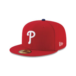 New Era 59Fifty AC World Series 2022 Philadelphia Phillies Fitted Hat Red 1