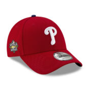 New Era 9FORTY World Series 2022 Philadelphia Phillies Game Adjustable Hat Red 1
