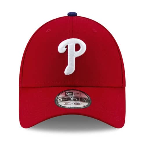 New Era 9FORTY World Series 2022 Philadelphia Phillies Game Adjustable Hat Red 2