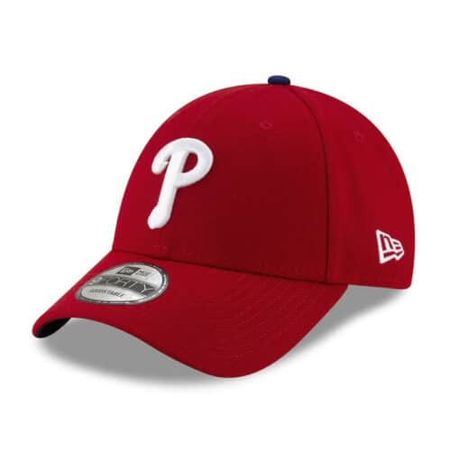 New Era 9FORTY World Series 2022 Philadelphia Phillies Game Adjustable Hat Red 3