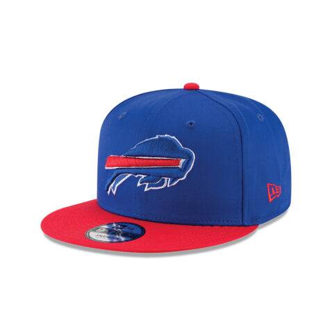 New Era 9Fifty Buffalo Bills League Basic Game Royal Blue Snapback Hat Left Front