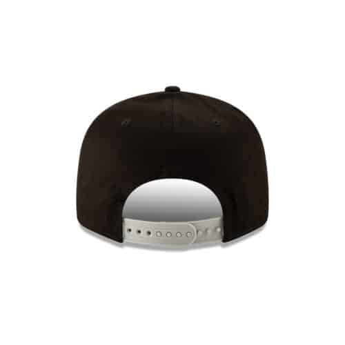 New Era 9Fifty Las Vegas Raiders League Basic Two Tone Black Dark Graphite Snapback Hat back