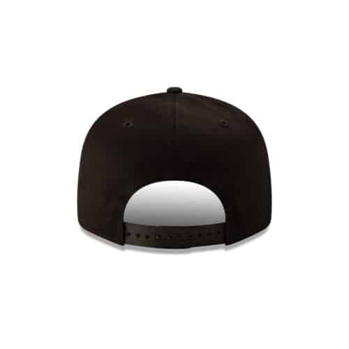 New Era 9Fifty Oakland Raiders Script Basic Black White Snapback Hat Back