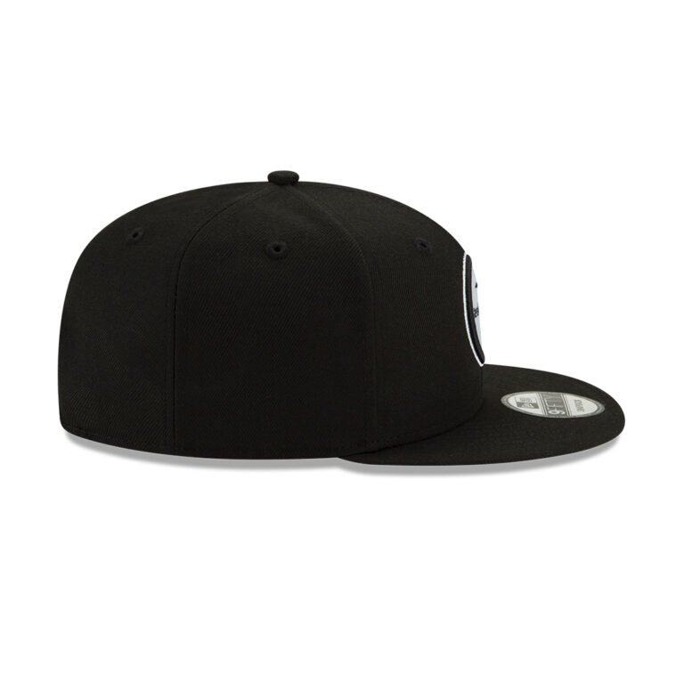 New Era 9Fifty Pittsburgh Steelers Black White Snapback Hat Right New Era 9Fifty Pittsburgh Steelers Black White Snapback Hat Right