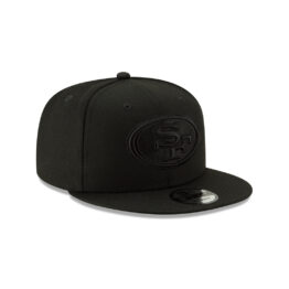 New Era 9Fifty San Francisco 49ers Blackout Snapback Hat