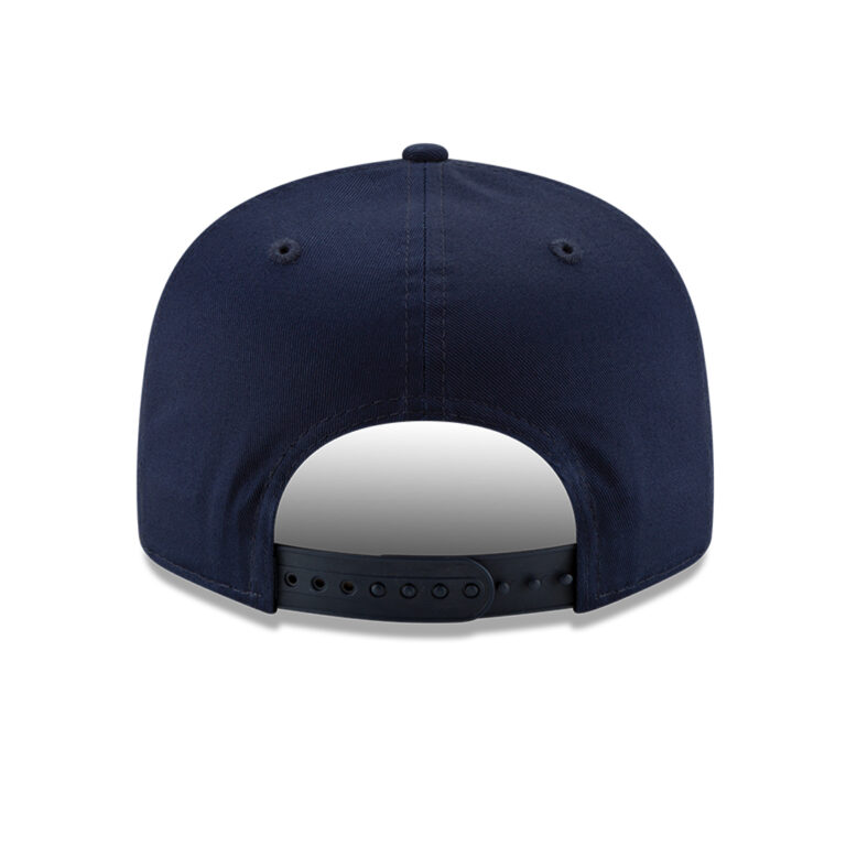 New Era 9Fifty Seattle Seahawks League Basic Game College Navy Blue Snapback Hat Back New Era 9Fifty Seattle Seahawks League Basic Game College Navy Blue Snapback Hat Back