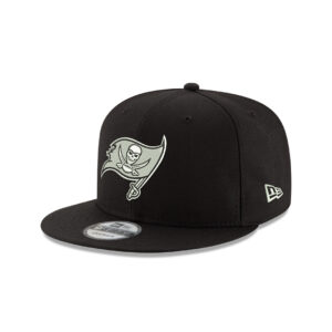 New Era 9Fifty Tampa Bay Buccaneers League Basic Black White Snapback Hat
