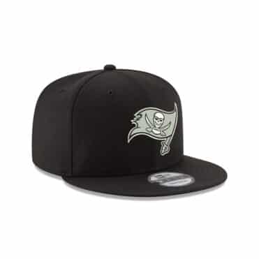 New Era 9Fifty Tampa Bay Buccaneers League Basic Black White Snapback Hat