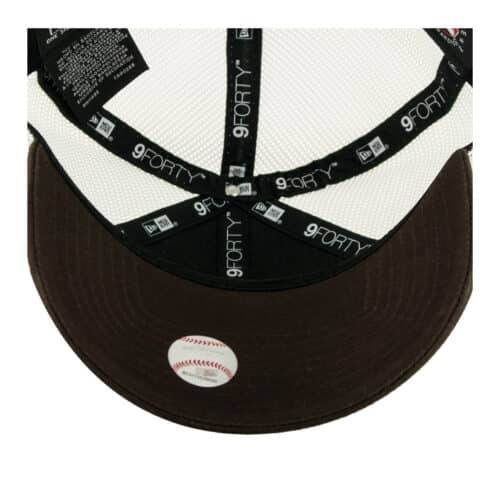 New Era 9Forty San Diego Padres Logo Patch Snap Burnt Wood Brown 5
