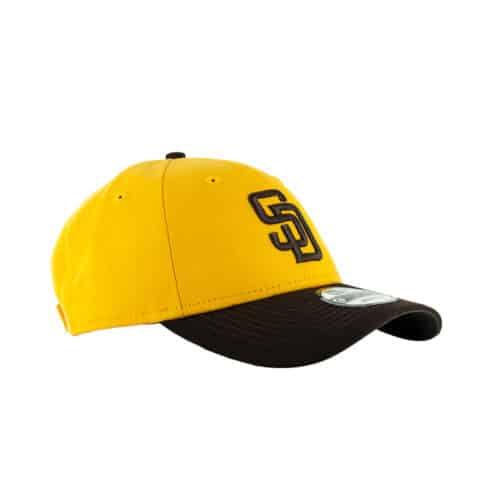 New Era 9Forty San Diego Padres 'The League' Gold Burnt Wood Brown 2