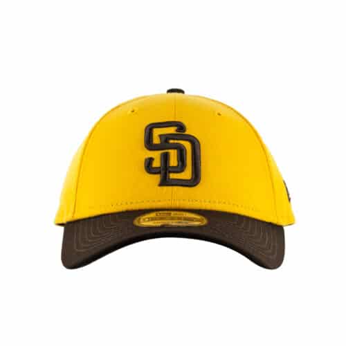 New Era 9Forty San Diego Padres 'The League' Gold Burnt Wood Brown 3