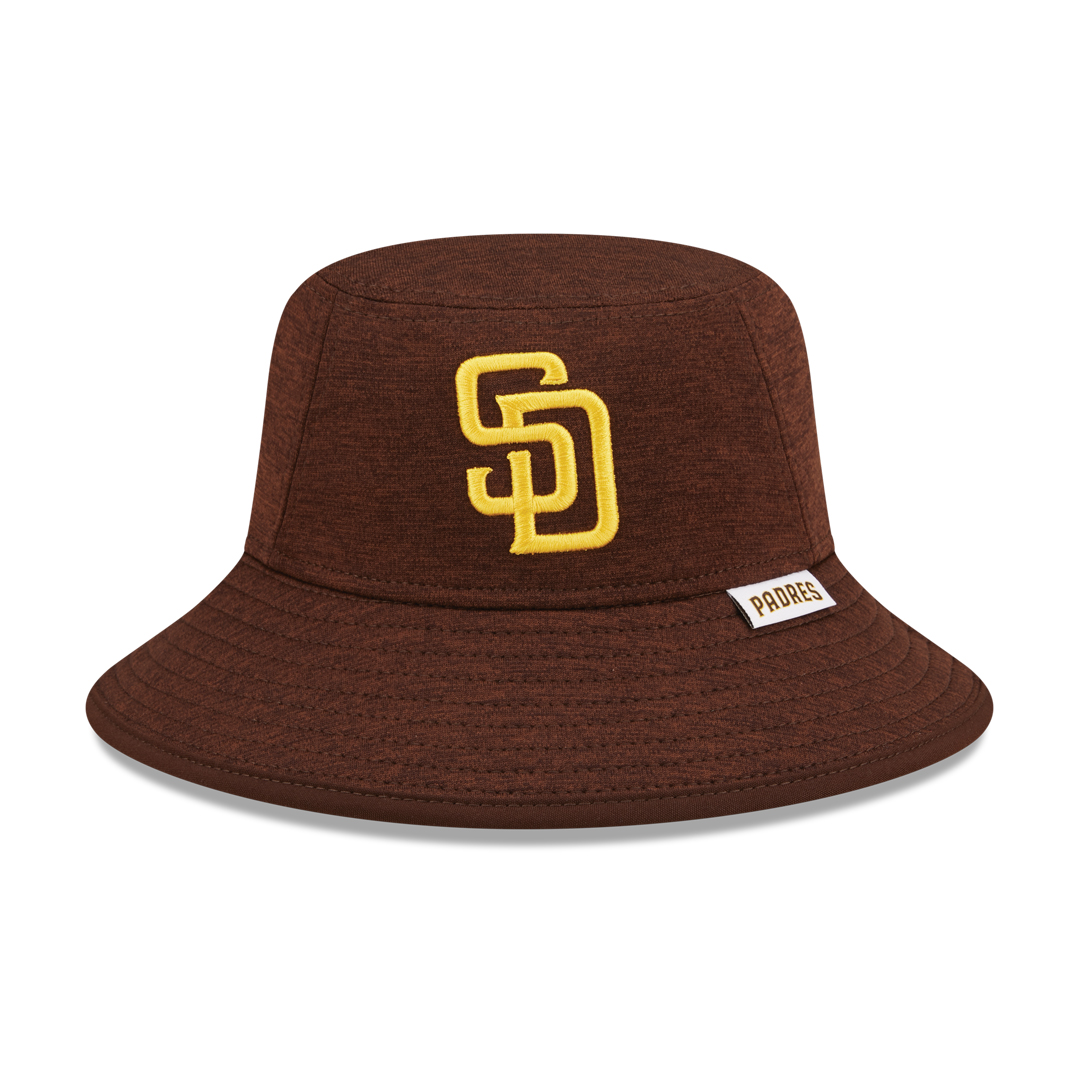 New Era San Diego Padres 2022 Bucket Hat Heather Burnt Wood Brown New Era San Diego Padres Bucket Hat 22 Heather Burnt Wood Brown 1